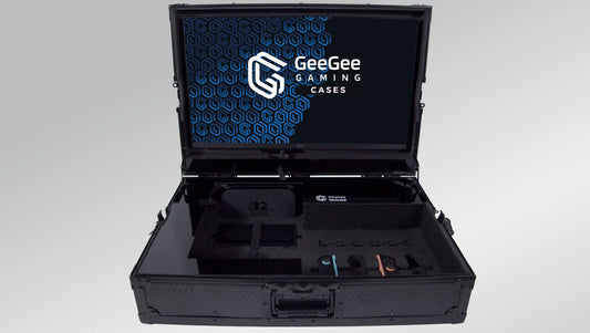 Portable Nintendo Swtich gaming case with screen